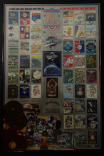 Load image into Gallery viewer, Framed 1948-1992 World Series List Of Programs Blue Jays Champions MLB Baseball Poster