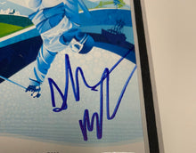 Load image into Gallery viewer, Alexandre Bilodeau Signed Framed 8" X 10" Photograph Vancouver 2010 Ticket Stub Framed Display JSA