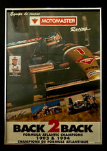 Load image into Gallery viewer, Signed David Empringham Back To Back Formula Champion Framed Poster