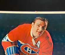 Load image into Gallery viewer, Signed John Ferguson Montreal Canadiens Color NHL Hockey Poster JSA COA