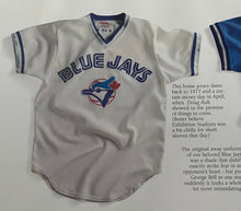 Load image into Gallery viewer, Toronto Blue Jays Jerseys Over The Past 20 Years Honda Baseball Poster