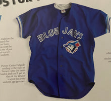 Load image into Gallery viewer, Toronto Blue Jays Jerseys Over The Past 20 Years Honda Baseball Poster