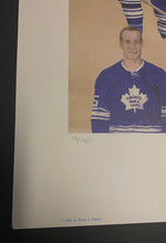 Load image into Gallery viewer, Signed 1967 Toronto Maple Leafs Stanley Cup Anniversary “Tribute” Bauer Ellis Shack COA