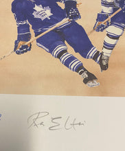 Load image into Gallery viewer, Signed 1967 Toronto Maple Leafs Stanley Cup Anniversary “Tribute” Bauer Ellis Shack COA