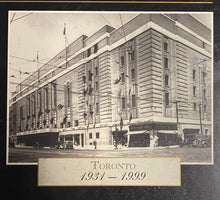 Load image into Gallery viewer, The Original Six Arenas “End Of An Era” NHL Hockey Leafs Bruins Rangers Red Wings Habs Blackhawks Plaque