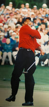 Load image into Gallery viewer, Two 1997 Tiger Woods' First Masters Win Golf Celebration Photo's