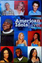 Load image into Gallery viewer, American Idol Top Contestants Feat. Ruben Studdard 2003 Live Tour Second Season Poster Shrink Wrapped