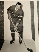 Load image into Gallery viewer, Doug Harvey Circa 1950 Professional Hockey Photo Montreal Canadiens NHL
