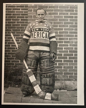 Load image into Gallery viewer, Roy Worters Circa 1950 Professional Photo Smallest NHL Goalie New York Americans