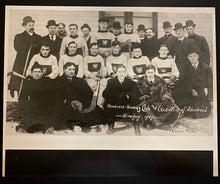 Load image into Gallery viewer, 1907 Montreal Wanderers Hockey Team Undefeated Season Stanley Cup Challenge NHL Photo