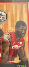Load image into Gallery viewer, Signed Jack Donohue International Classic Tristan Thompson J. Anthony A. Nicholson Framed Basketball Photo