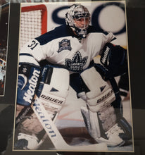 Load image into Gallery viewer, Autographed Toronto Maple Leafs Curtis Joseph Framed Photo With COA