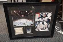 Load image into Gallery viewer, Autographed Toronto Maple Leafs Curtis Joseph Framed Photo With COA