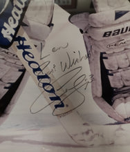 Load image into Gallery viewer, Autographed Framed Photo Toronto Maple Leafs Goalie Curtis Joseph