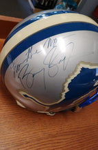 Load image into Gallery viewer, Autographed Barry Sanders Detroit Lions Full Size Pro Helmet With COA