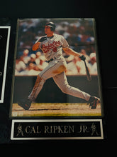 Load image into Gallery viewer, Baseballs Ironmen Plaque Cal Ripken JR. Lou Gehrig MLB record Consecutive games
