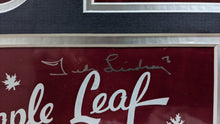Load image into Gallery viewer, Framed Toronto Maple Leafs Signed All-Star Programs Sundin Joseph Kennedy Lindsay