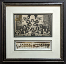 Load image into Gallery viewer, Framed Original Montreal Canadiens Team Photos Stanley Cup NHL Vintage