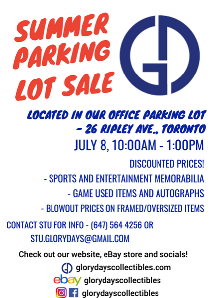 Our Summer Parking Lot Sale is in 2 Weeks!