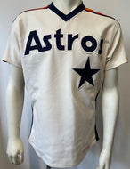 1984-85 Craig Reynolds Houston Astros Game Worn Baseball Jersey MLB Vintage