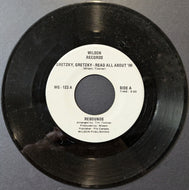 1983 45 RPM The Legend Of Gretzky Record Music Alan Thicke NHL Vtg Tim Tickner