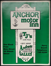 Load image into Gallery viewer, 1979-80 Parry Sound Shamrocks Junior Hockey Club Program Bobby Orr NHL Vintage

