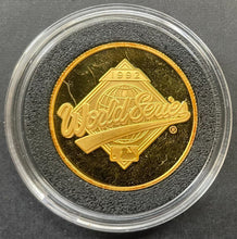 Load image into Gallery viewer, 1992 Toronto Blue Jays AL Champions Ltd Ed 71/99 1oz Gold Coin MLB World Series
