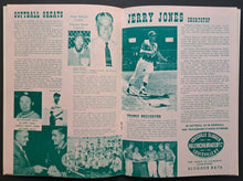 Load image into Gallery viewer, 1964 Eddie Feigner The King And His Court Program Softball Pitcher Entertainer
