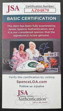 Load image into Gallery viewer, Auston Matthews Signed Promotional Autographed Photo Card + Leafs Ticket JSA
