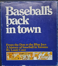 Load image into Gallery viewer, 1976 Toronto Blue Jays Autographed Large Hardcover Book Louis Cuaz Signed MLB
