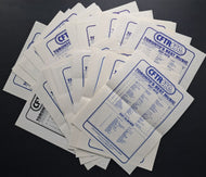 1987 Toronto 680 AM CFTR Radio Music Charts Elton John INXS Rock & Roll Vintage