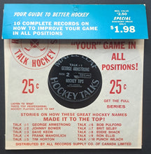Load image into Gallery viewer, 1966-67 Toronto Maple Leafs Talk Hockey Set of 10 Records Tim Horton VTG NHL
