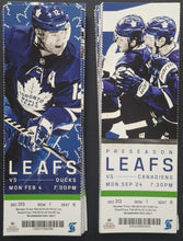 Load image into Gallery viewer, 2018-19 Unused Toronto Maple Leafs NHL Hockey Season Tickets
