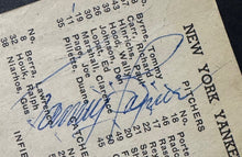 Load image into Gallery viewer, 1950 World Series Champion NY Yankees Multi-Signed x30 Program + 5 Photos KSA
