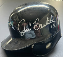 Load image into Gallery viewer, Jose Bautista Signed Toronto Blue Jays Riddell Mini Helmet Autographed MLB JSA
