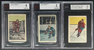 1952-53 Parkhurst NHL Hockey Card Complete Set Full 105 Cards 4 Graded Horton RC