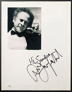 Art Garfunkel Signed Large Photo Card Autographed American Folk Rock Music JSA
