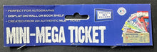 Load image into Gallery viewer, 1992 Joe Carter Signed Autographed Oversize Replica Ticket Fall Classic COA JSA
