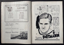 Load image into Gallery viewer, 1939 Wrigley Field NFL Program + Ticket Chicago Bears Vs Green Bay Packers Vtg
