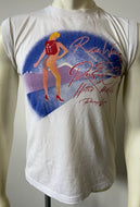 1985 Roger Waters Pros & Cons Of Hitch Hiking Tour Sleeveless Shirt Eric Clapton