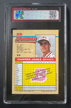 Load image into Gallery viewer, 1992 Bowman MLB #28 Chipper Jones Atlanta Braves Baseball Card KSA Vintage
