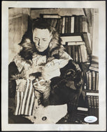 Richard E Byrd Autographed Signed Photo JSA COA Arctic Explorer Historical VTG