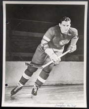 Load image into Gallery viewer, 1946-47 NHL Hockey Detroit Red Wings Douglas Doug McCaig Type 1 Vintage Photo
