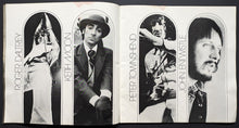 Load image into Gallery viewer, 1975 The Who Official Tour Program Roger Daltry Keith Moon Music Rock &amp; Roll VTG
