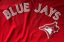 Load image into Gallery viewer, 2021 Alejandro Kirk Toronto Blue Jays Team Issued Worn Red Jersey MLB Nike Holo

