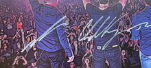 Load image into Gallery viewer, Nickelback Autographed Band Foil Poster Signed x4 Limited Edition Rock&amp;Roll JSA
