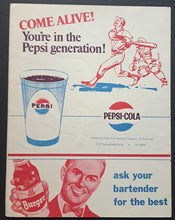 Load image into Gallery viewer, 1966 Crosley Field Baseball Scorecard Cincinnati Reds Vs New York Mets MLB
