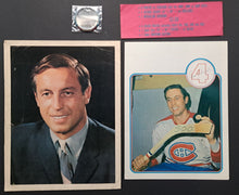 Load image into Gallery viewer, Jean Beliveau Signed Retirement Package Montreal Canadiens Hockey NHL Autograph
