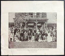 Load image into Gallery viewer, Circa 1890 Lord &amp; Lady Stanley Ottawa Tennis Club Reception Photo NHL Hockey VTG
