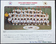 Load image into Gallery viewer, 1976 &amp; 1977 San Diego Padres Team Photos MLB Baseball Vintage Dave Winfield
